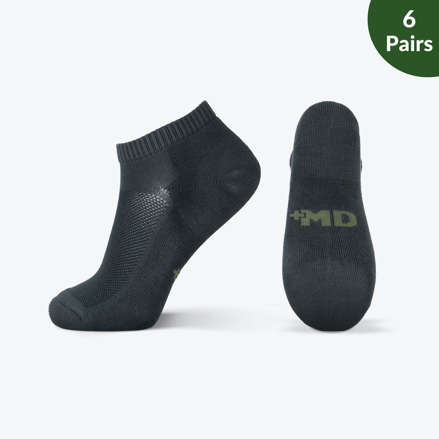 Unisex Premium Ultra Soft Bamboo Socks, 6 Pairs